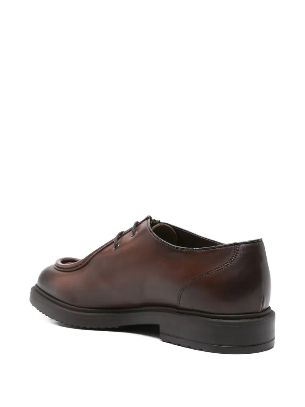 leather lace-up shoes
