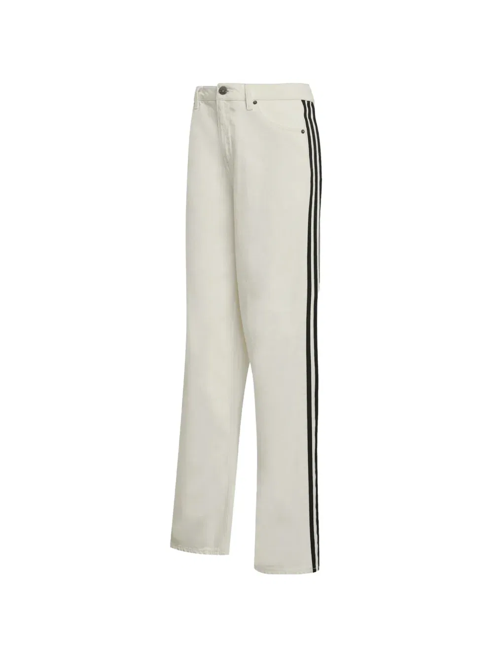 Firebird striped denim jeans
