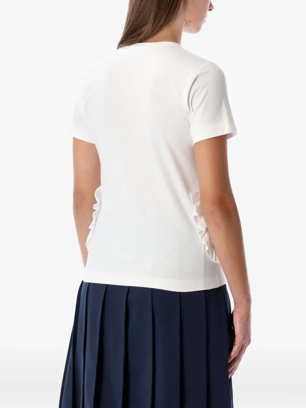 ruffled pocket top
