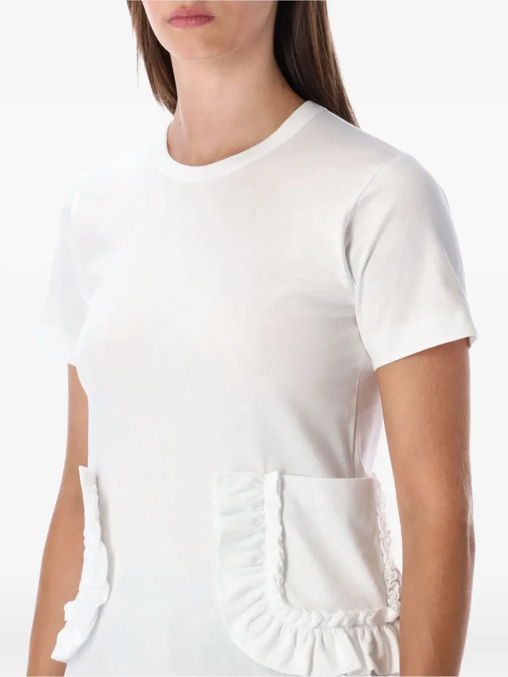 ruffled pocket top