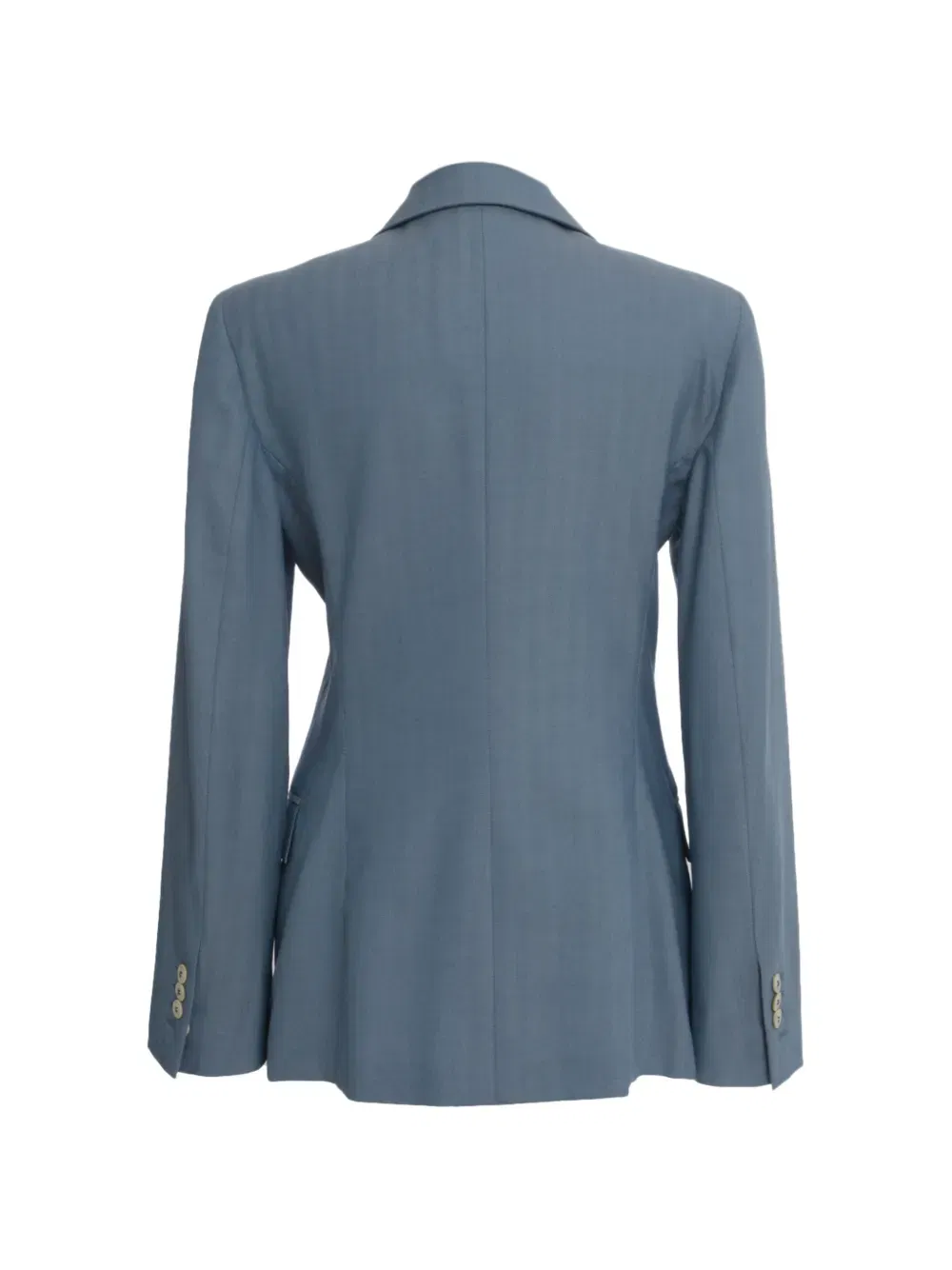 GBR herringbone notched blazer