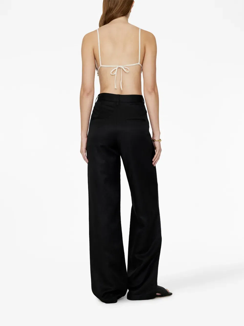 Omar houndstooth bra