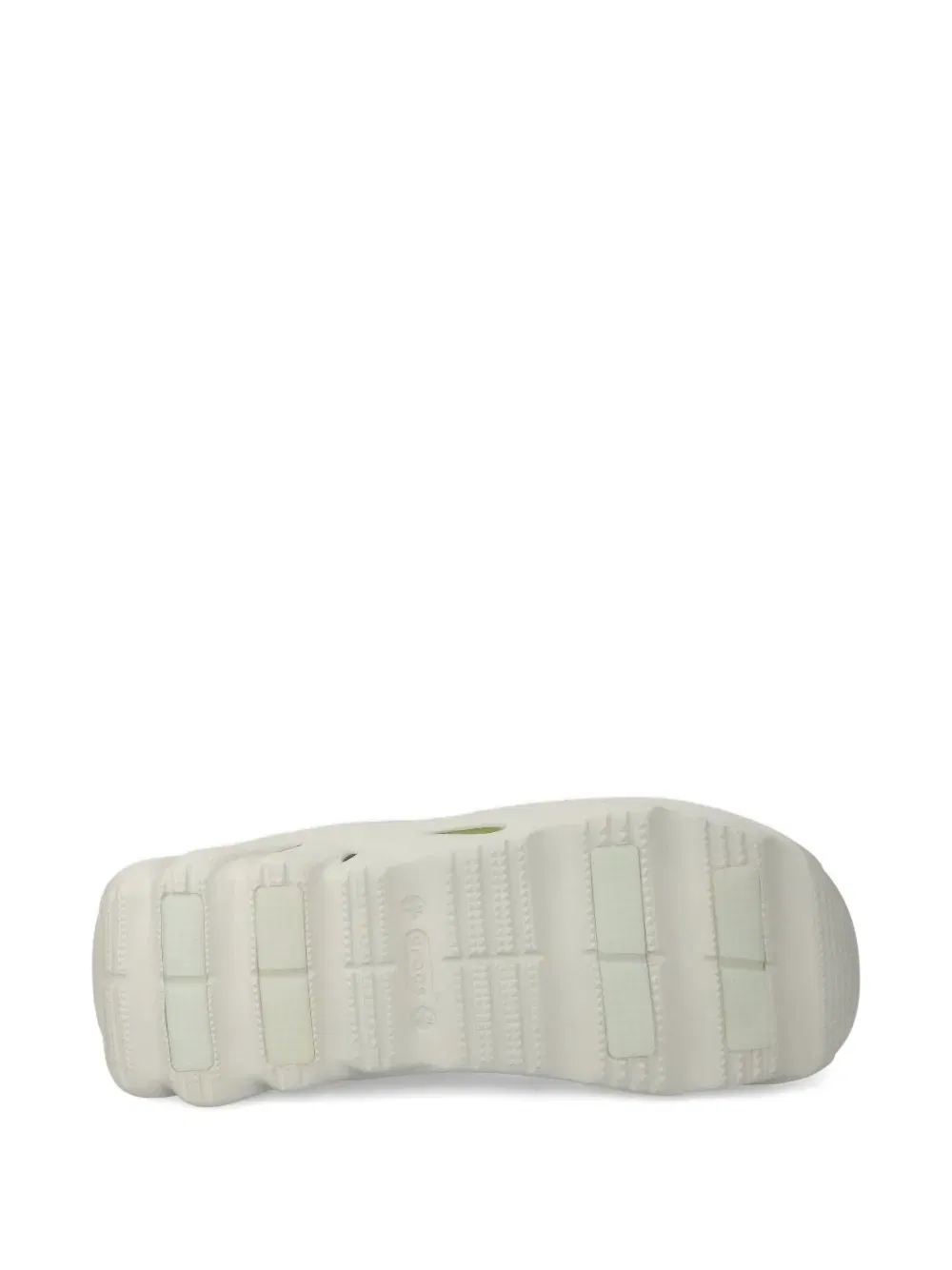 sculpted-sole slide