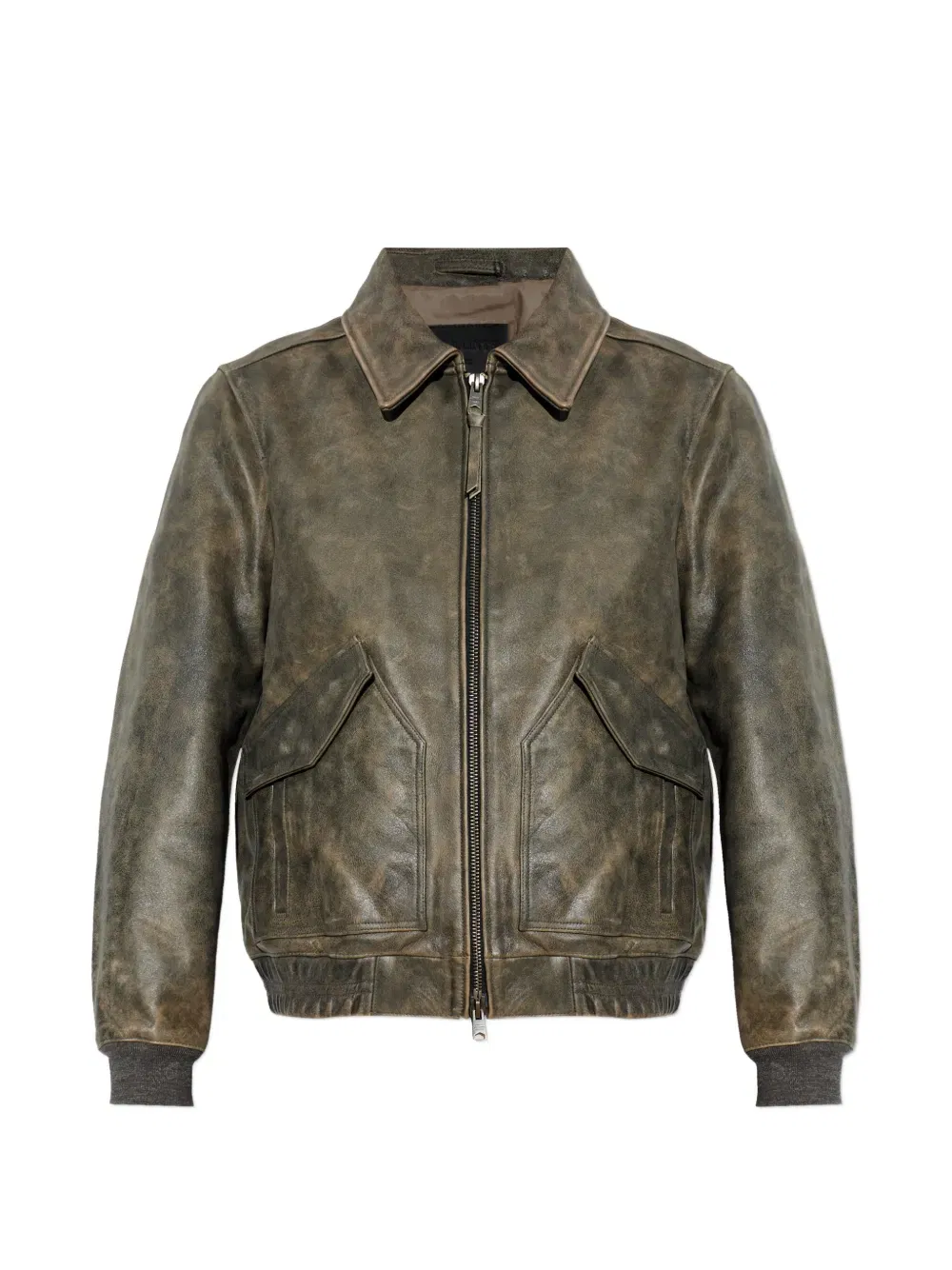 Marland aviator leather jacket