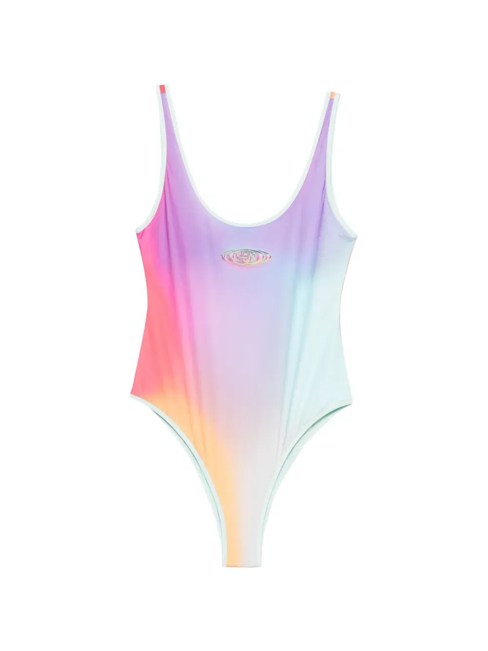 x Martin Naumann gradient printed swimsuit