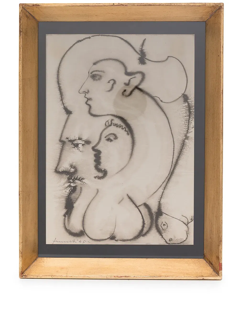 framed graphic illustration