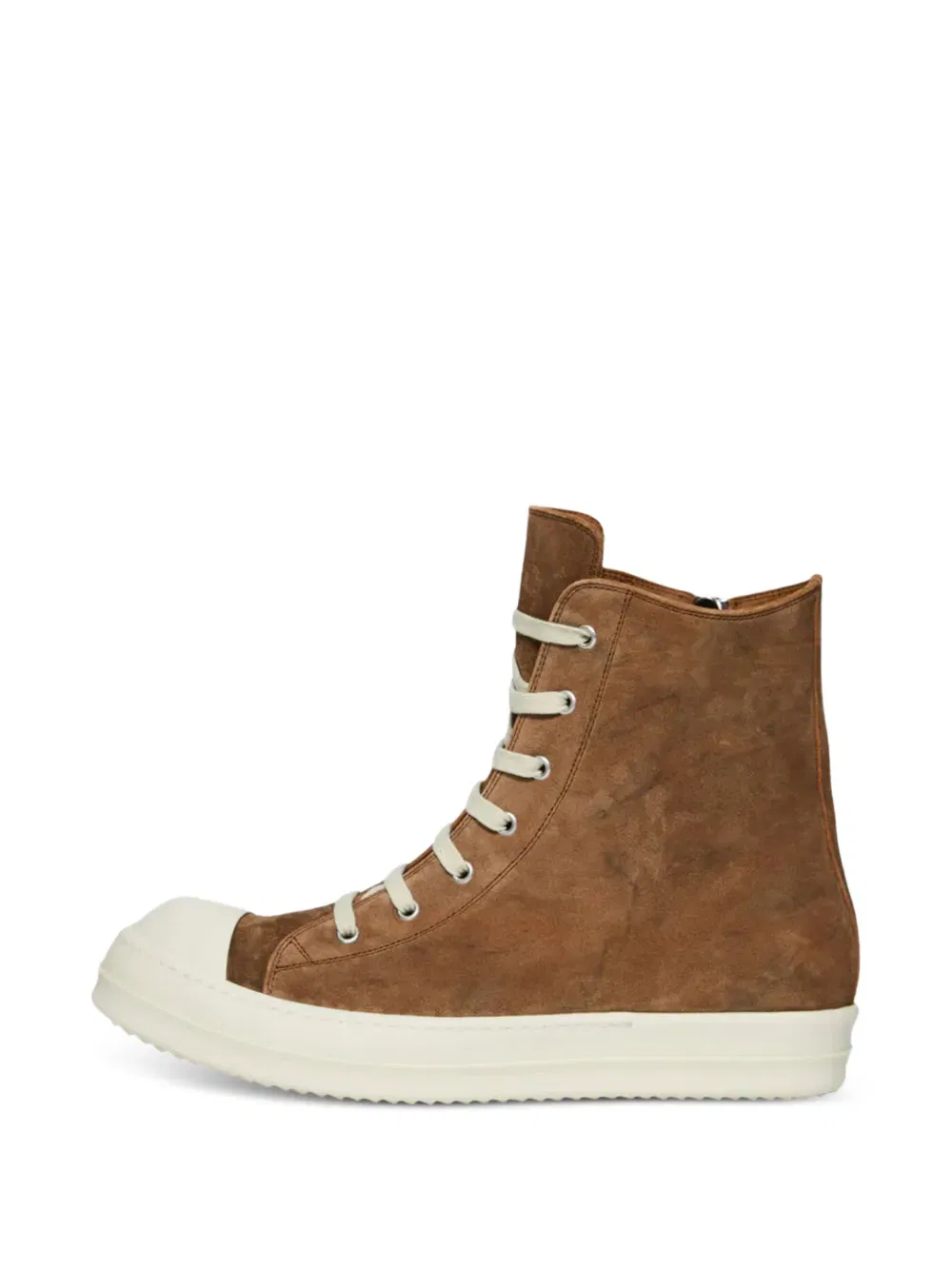 Temple lace-up high-top sneakers