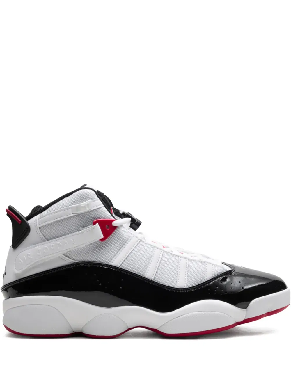 Jordan 6 Rings "Chicago Bulls - White/Varsity Red/Black" sneakers