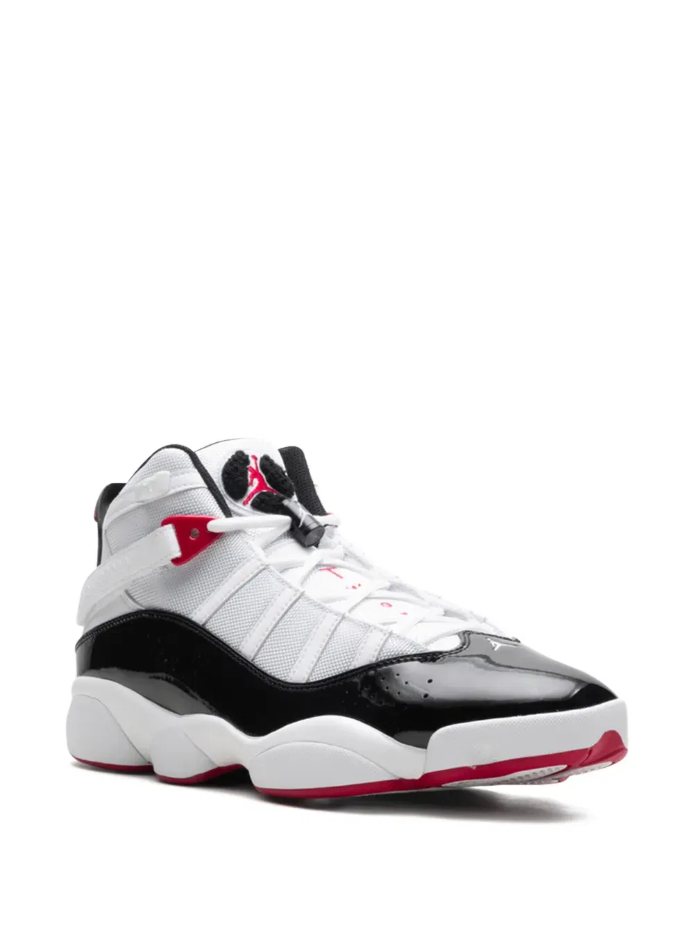 Jordan 6 Rings "Chicago Bulls - White/Varsity Red/Black" sneakers
