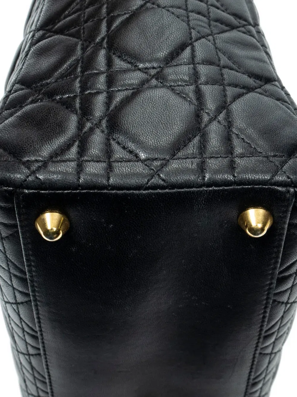 large Lady Dior Zip quilted shoulder bag