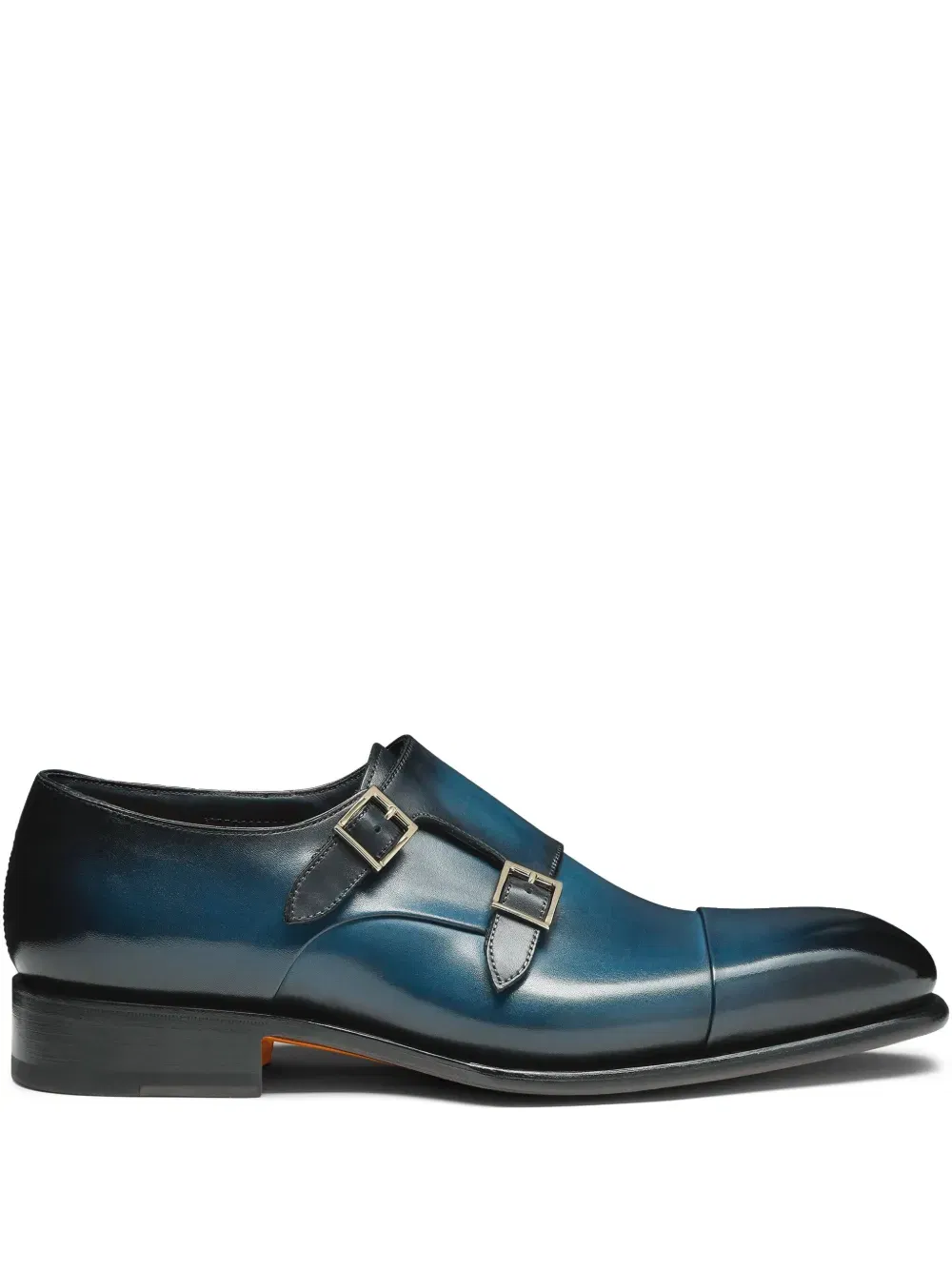 leather monk shoes