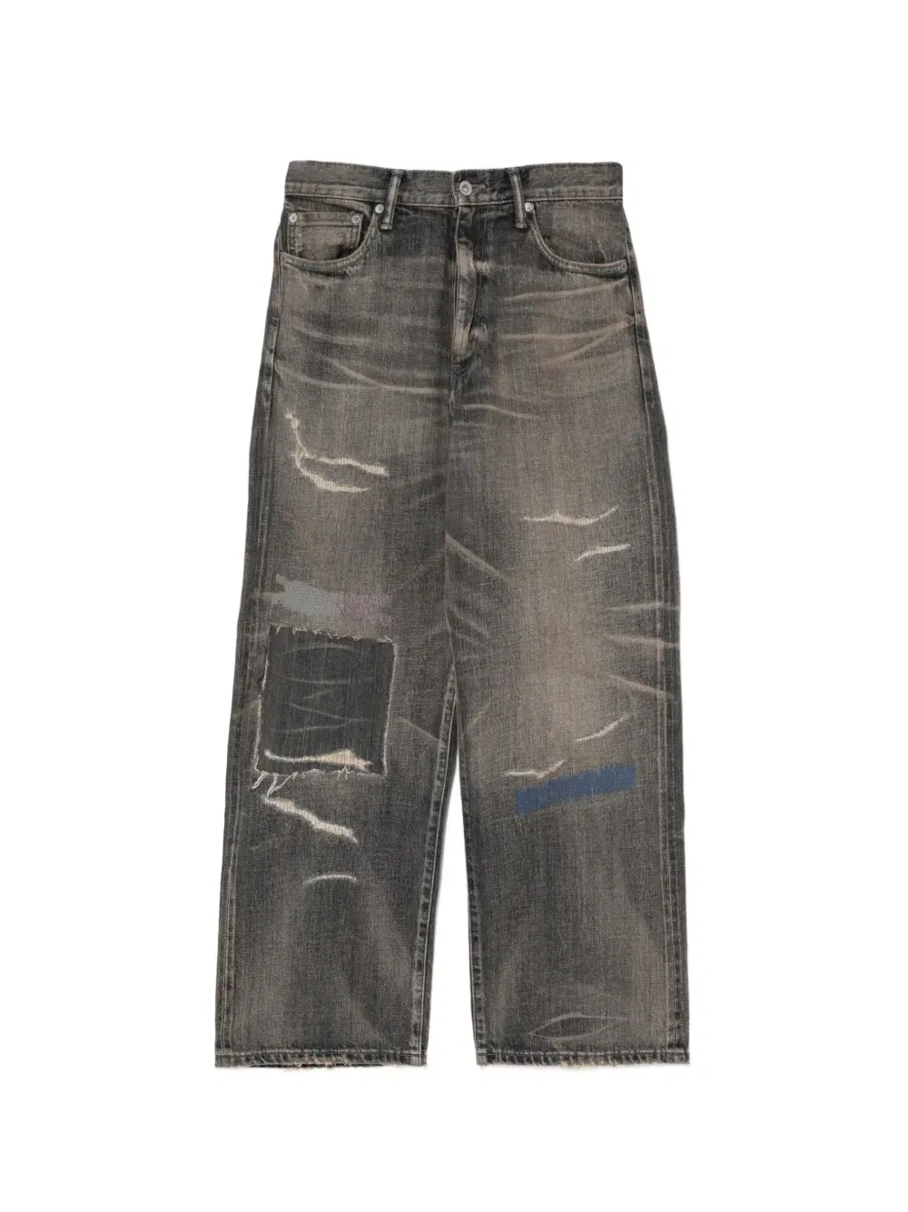 Savage wide-leg jeans