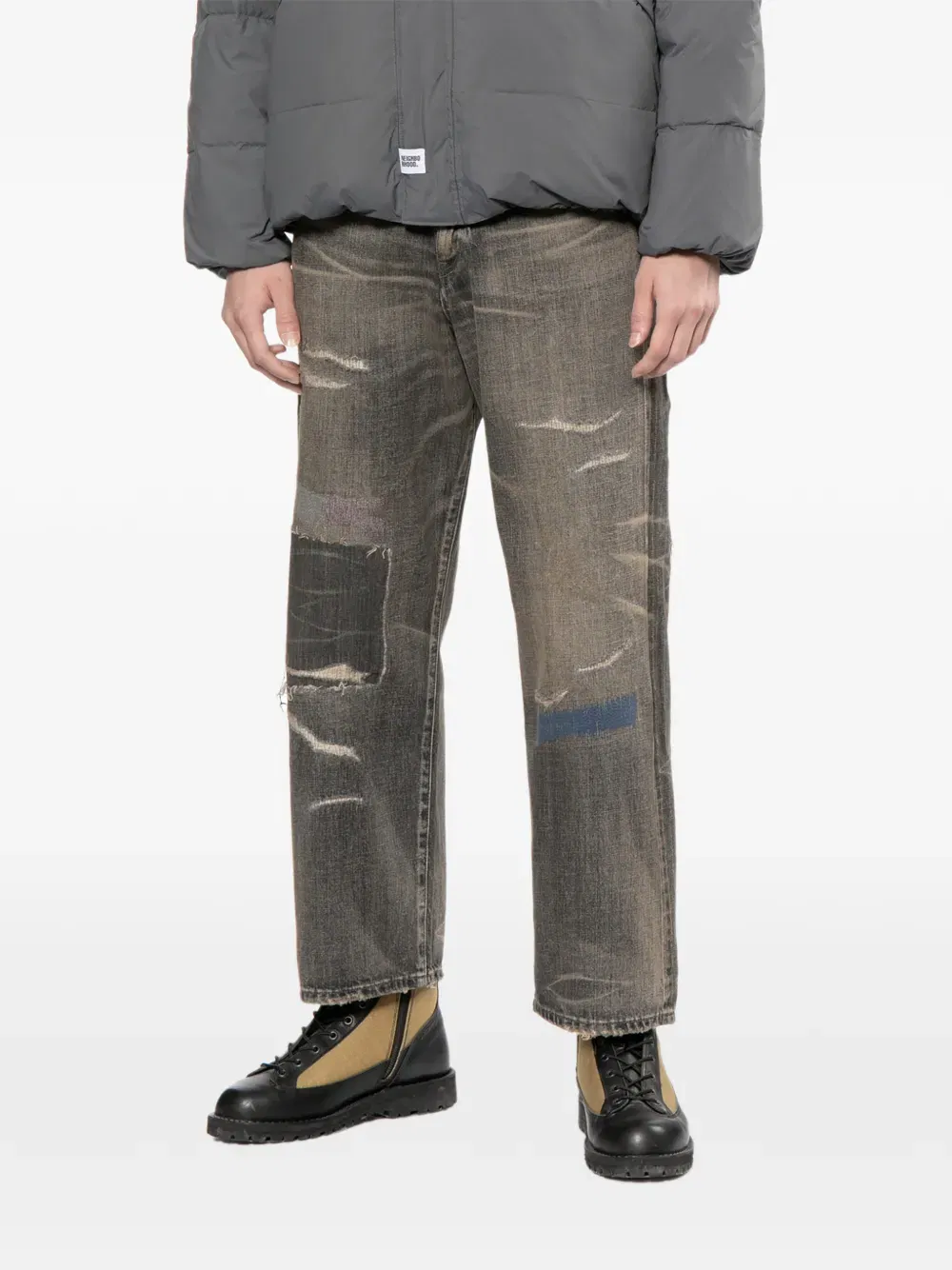 Savage wide-leg jeans