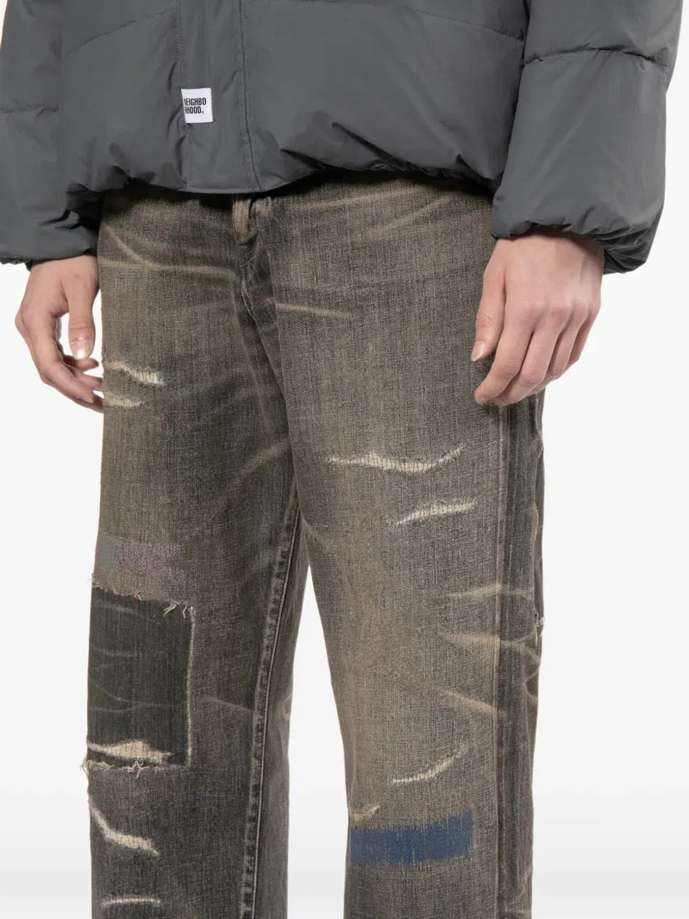 Savage wide-leg jeans