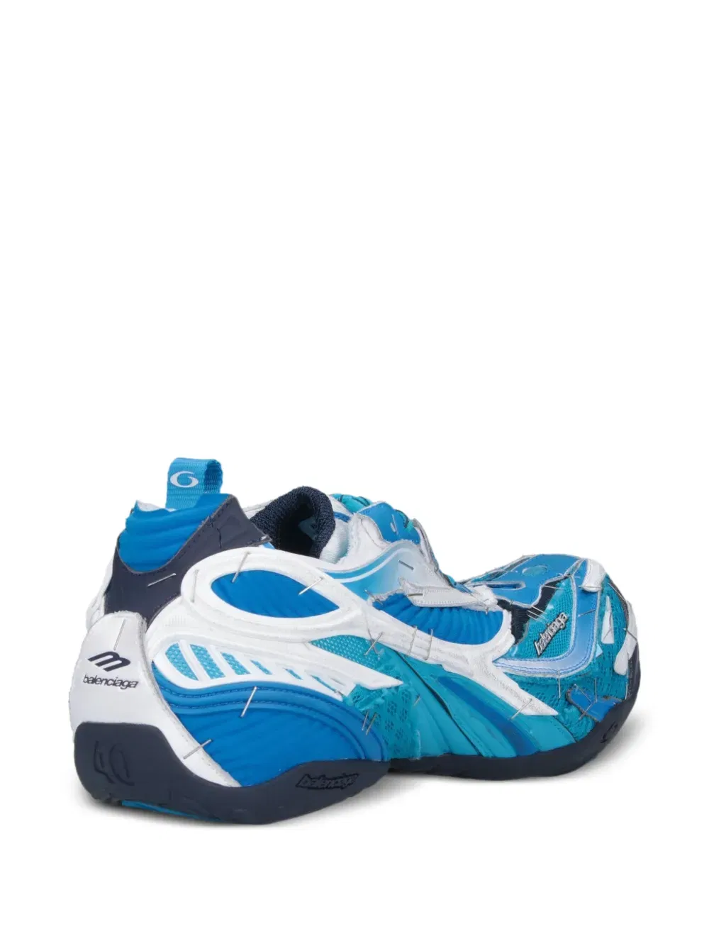 Soleless panelled sneakers