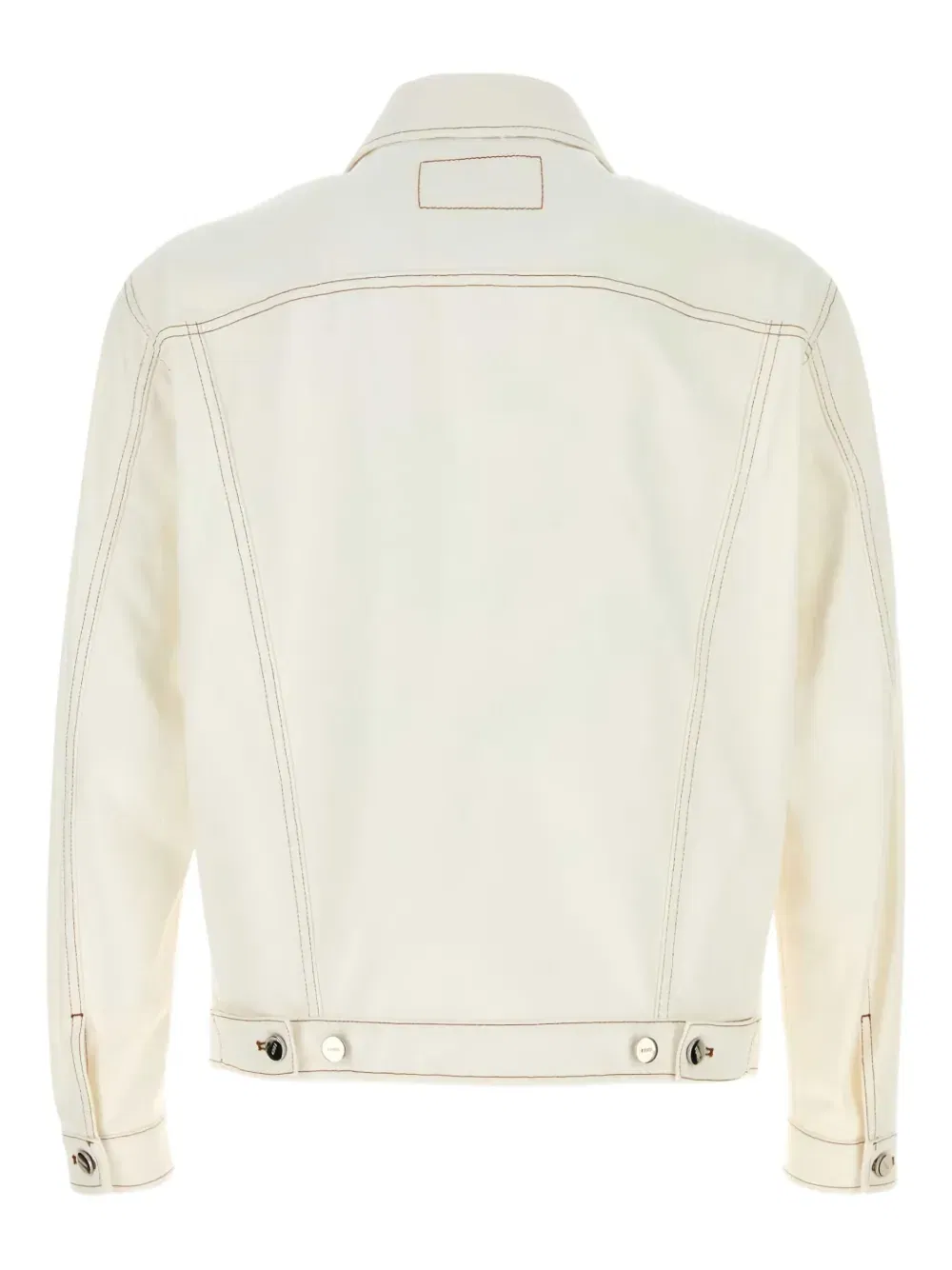 Jeans contrast-stitch denim jacket