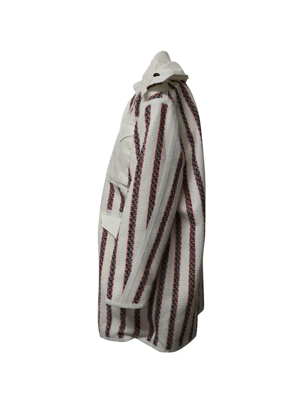 striped pocket jacket