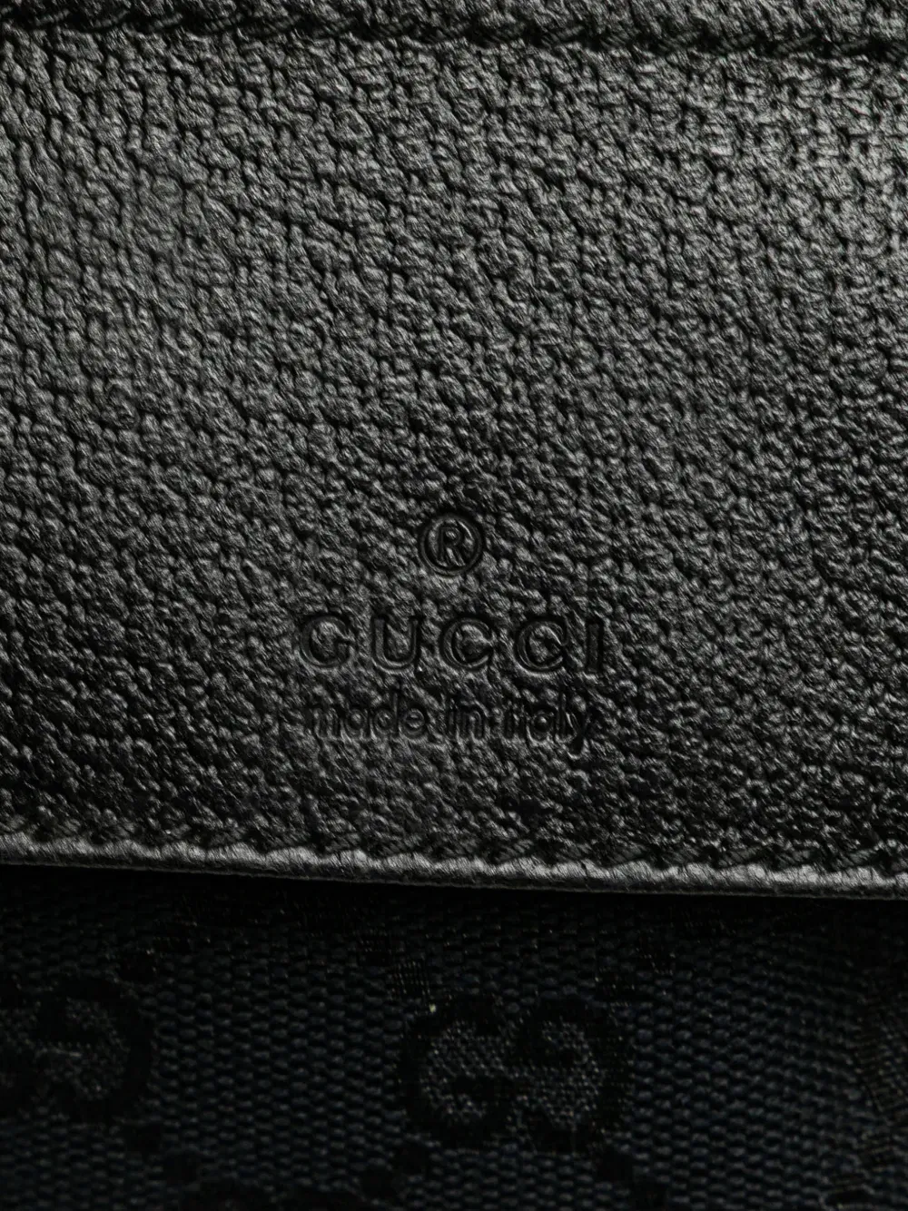 2000-2015 GG Canvas Double Pocket belt bag