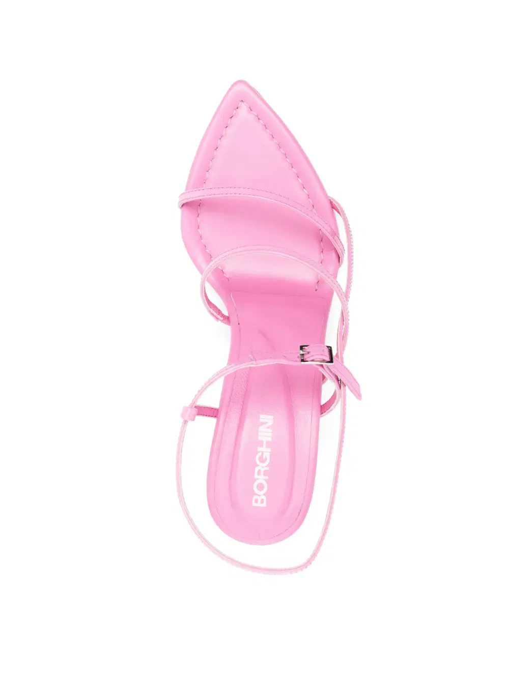 Gia26 70mm leather sandals