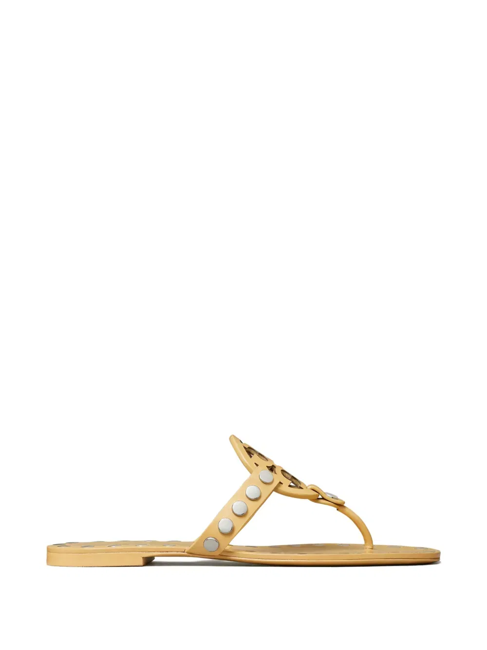 Miller studded leather flat sandals