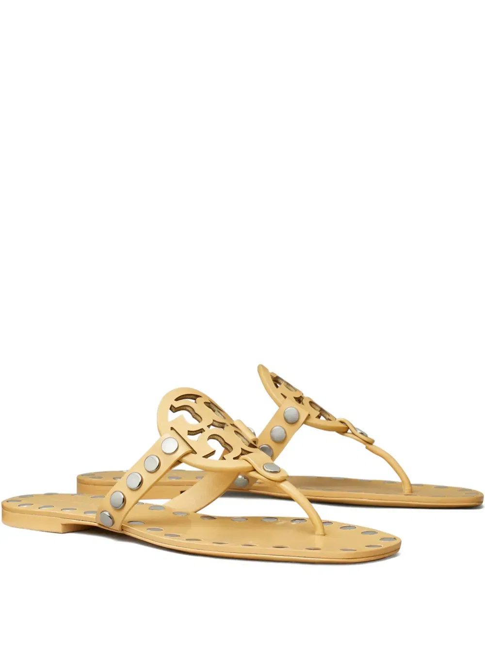 Miller studded leather flat sandals