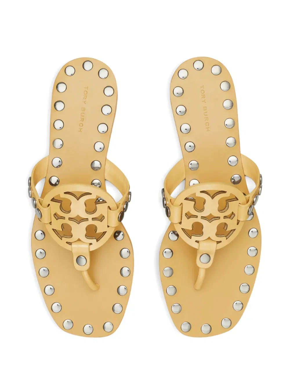 Miller studded leather flat sandals
