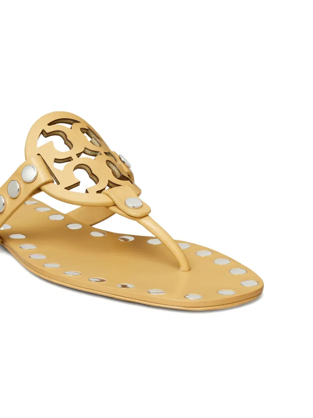 Miller studded leather flat sandals