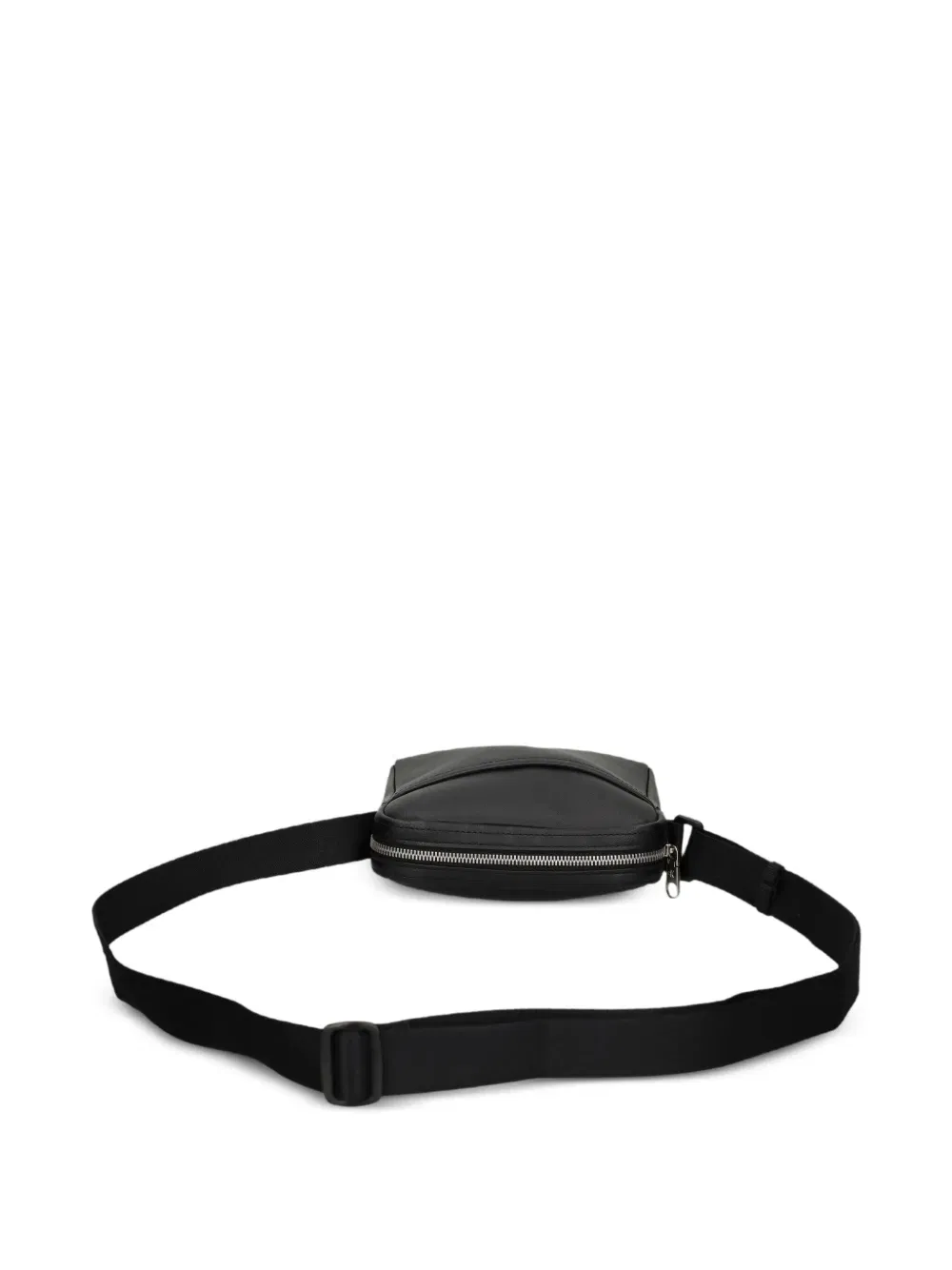 zip-fastening shoulder bag