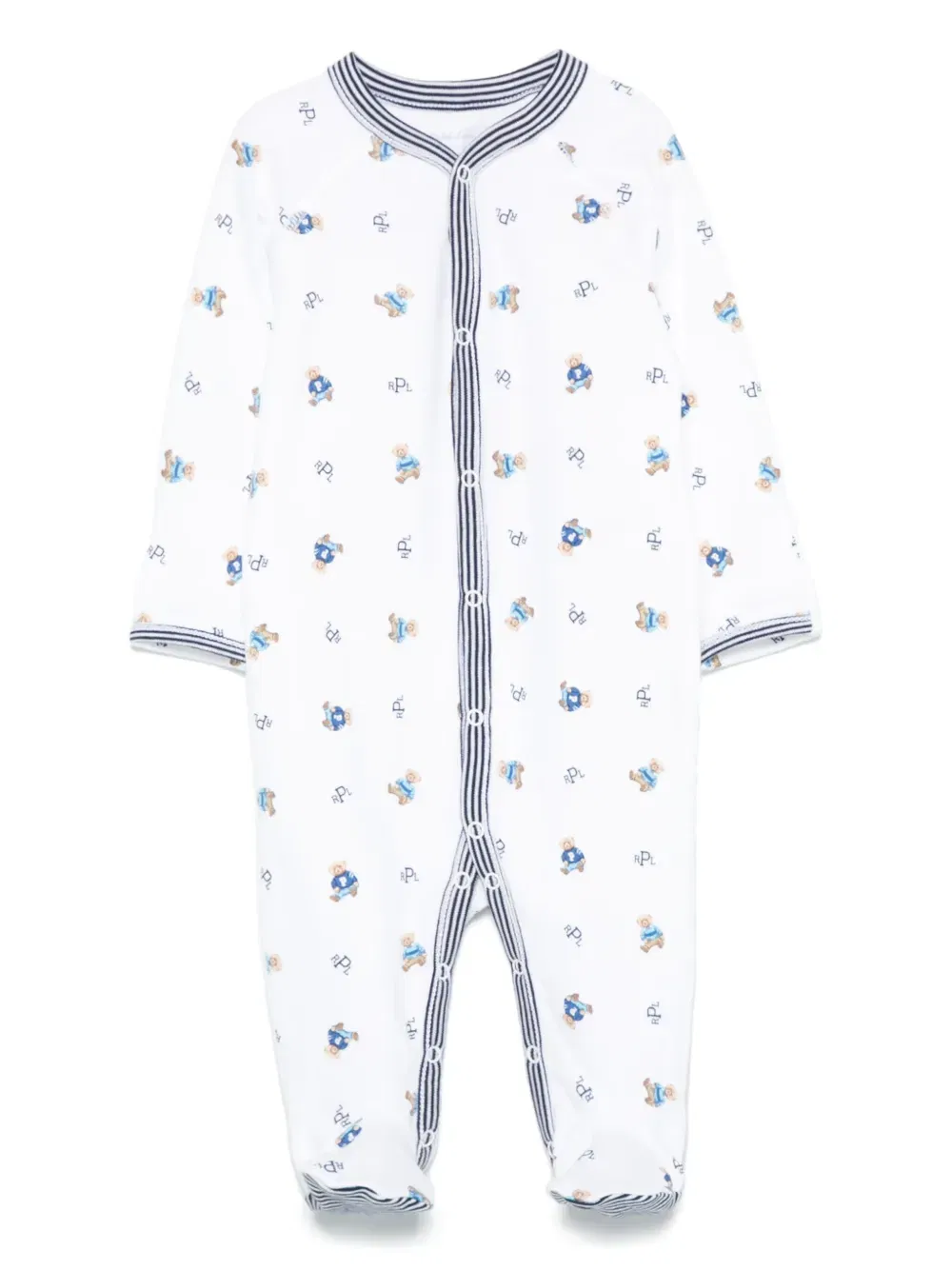 Polo Bear cotton pajamas