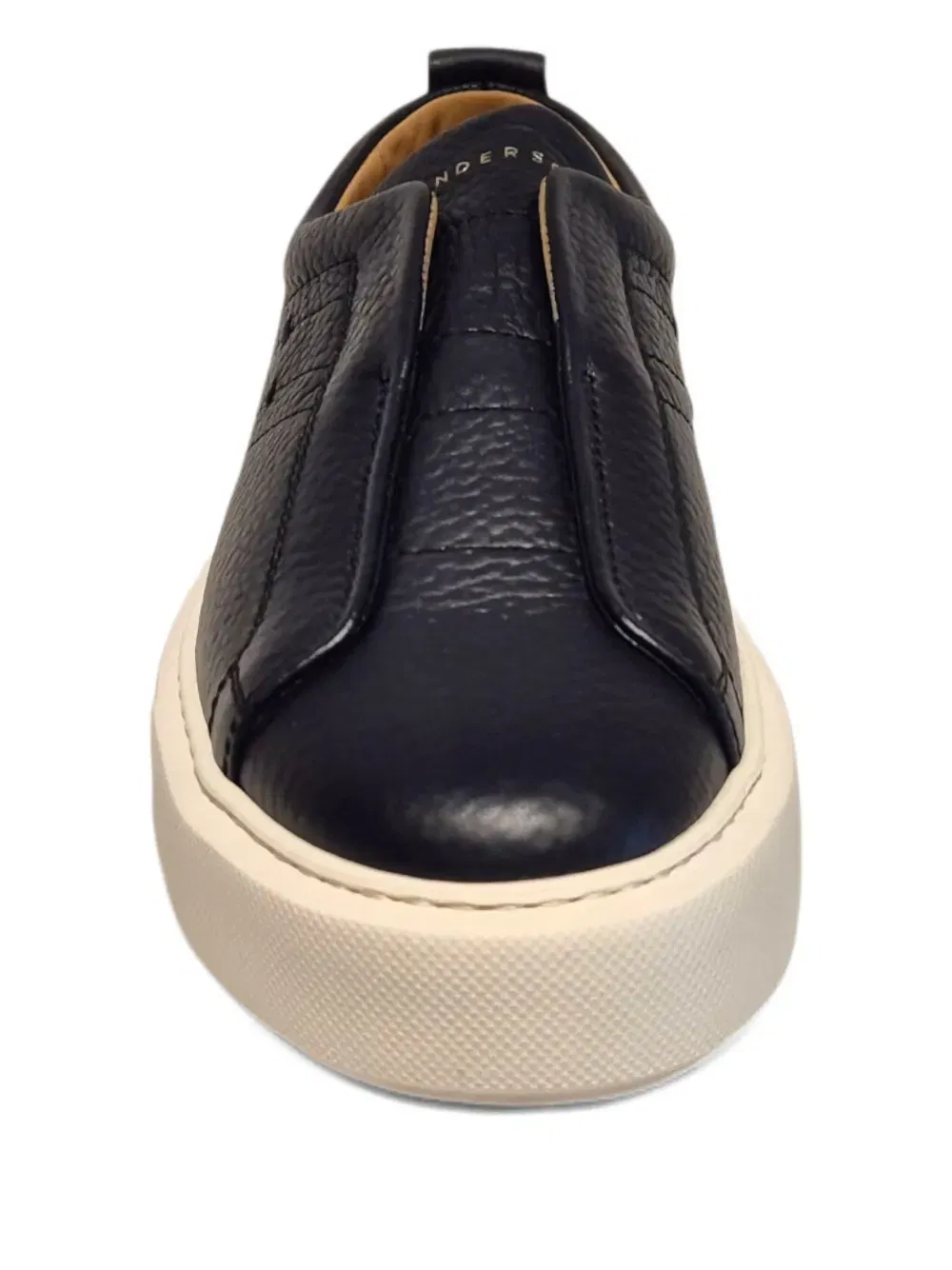 slip-on leather sneakers