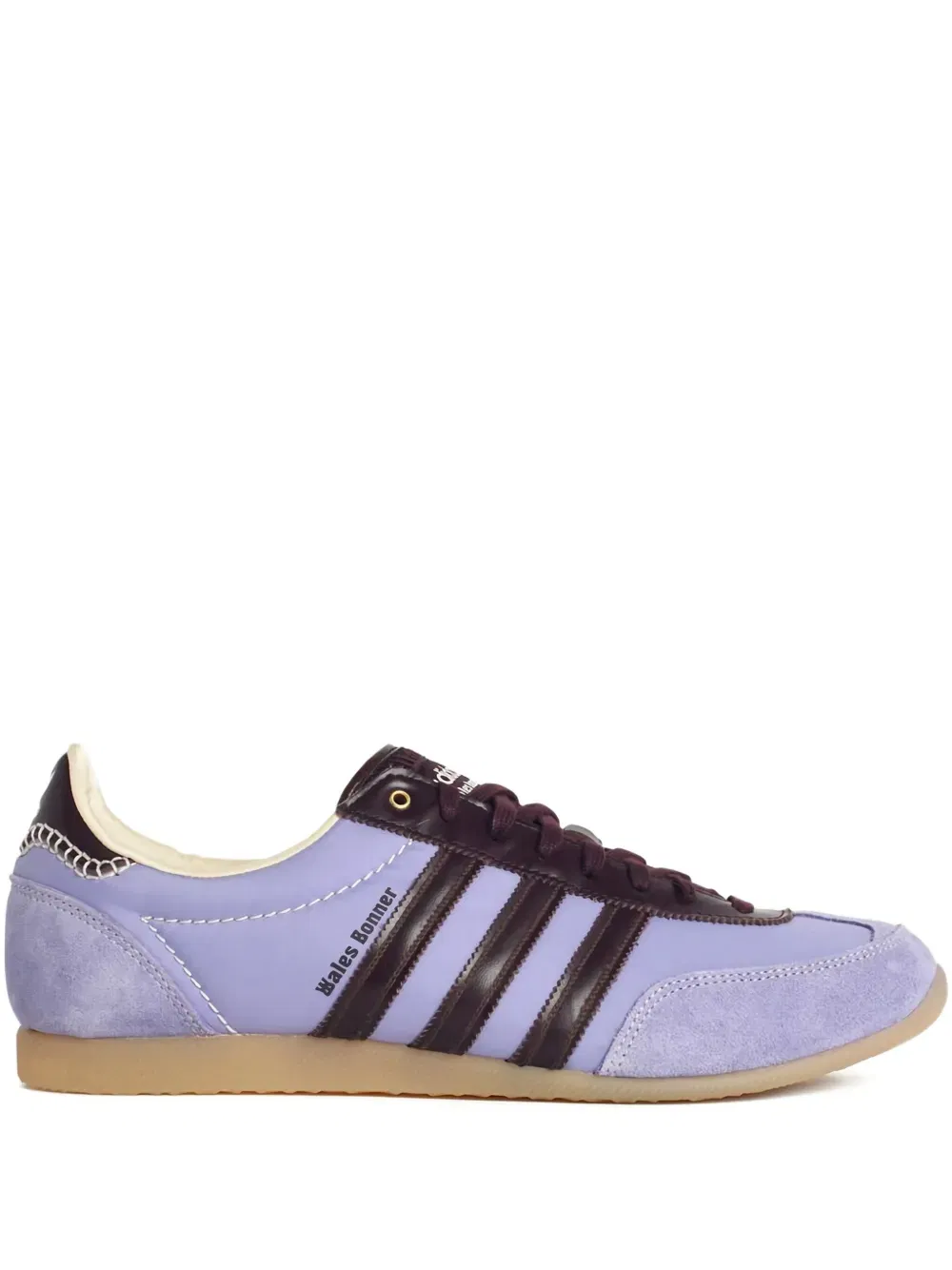 x Wales Bonner suede-leather sneakers
