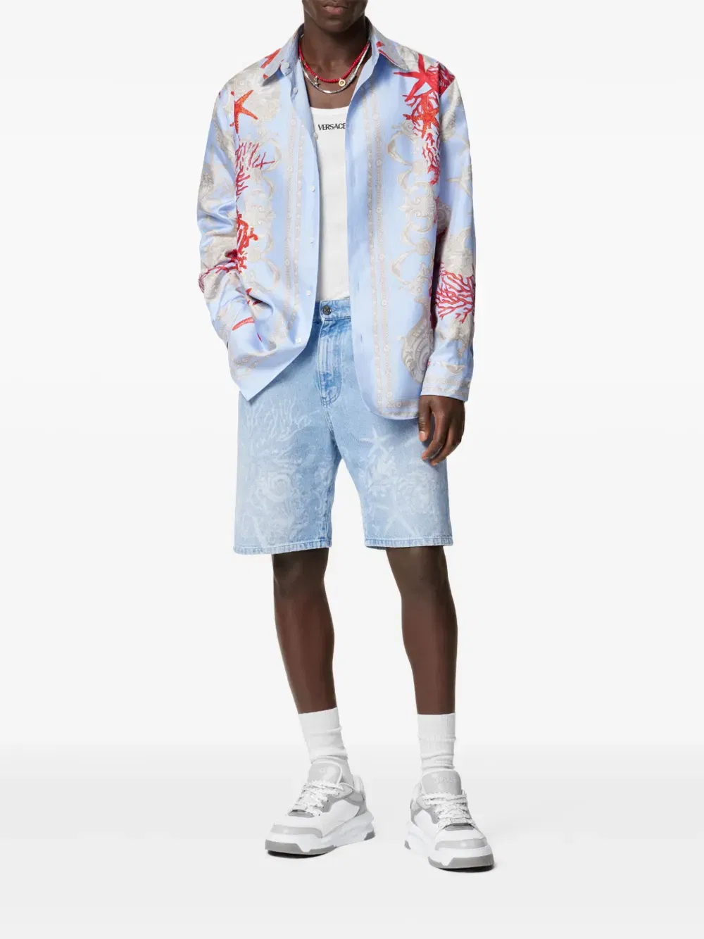 Barocco Sea reversible shirt