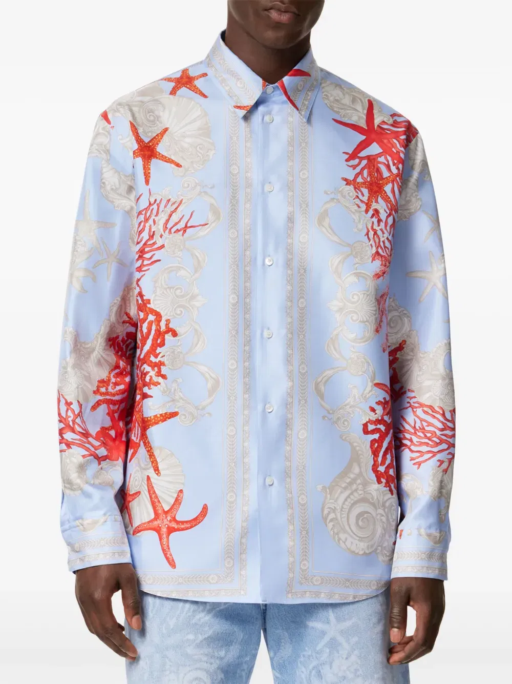 Barocco Sea reversible shirt