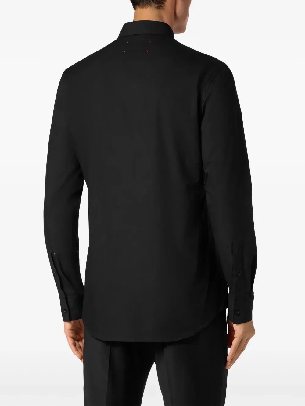 stud-detailing poplin shirt