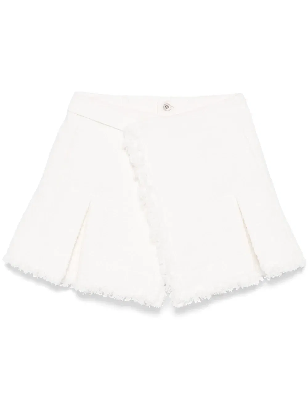 tweed skort