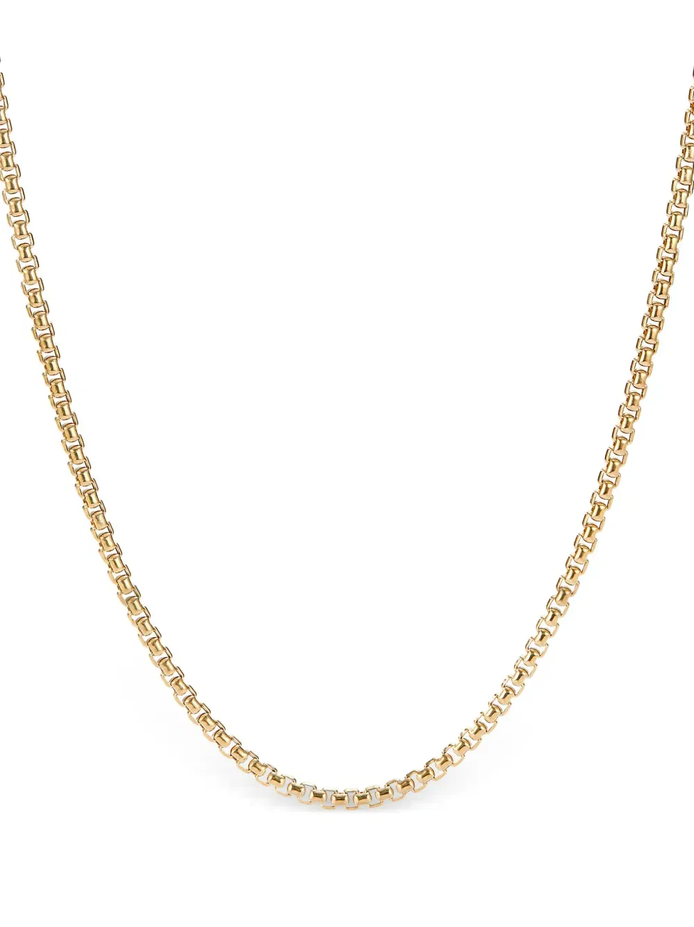 18kt yellow gold Box Chain necklace (2.7mm)