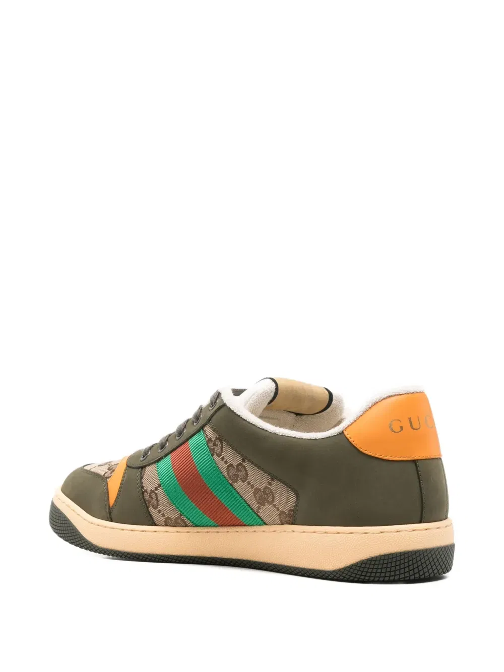 Screener logo-patterned sneakers