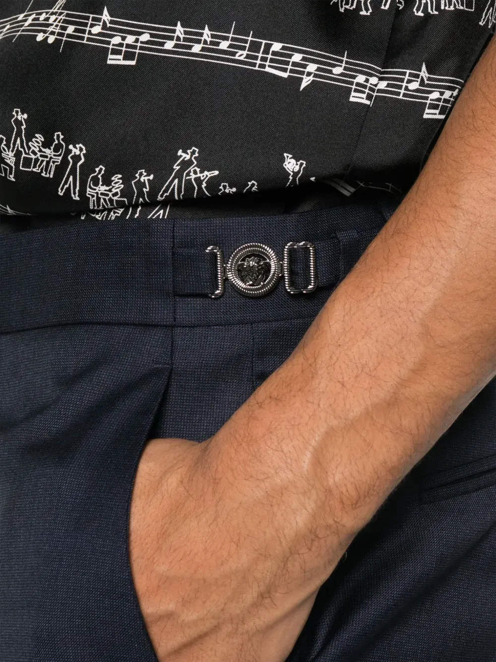 wool formal trousers