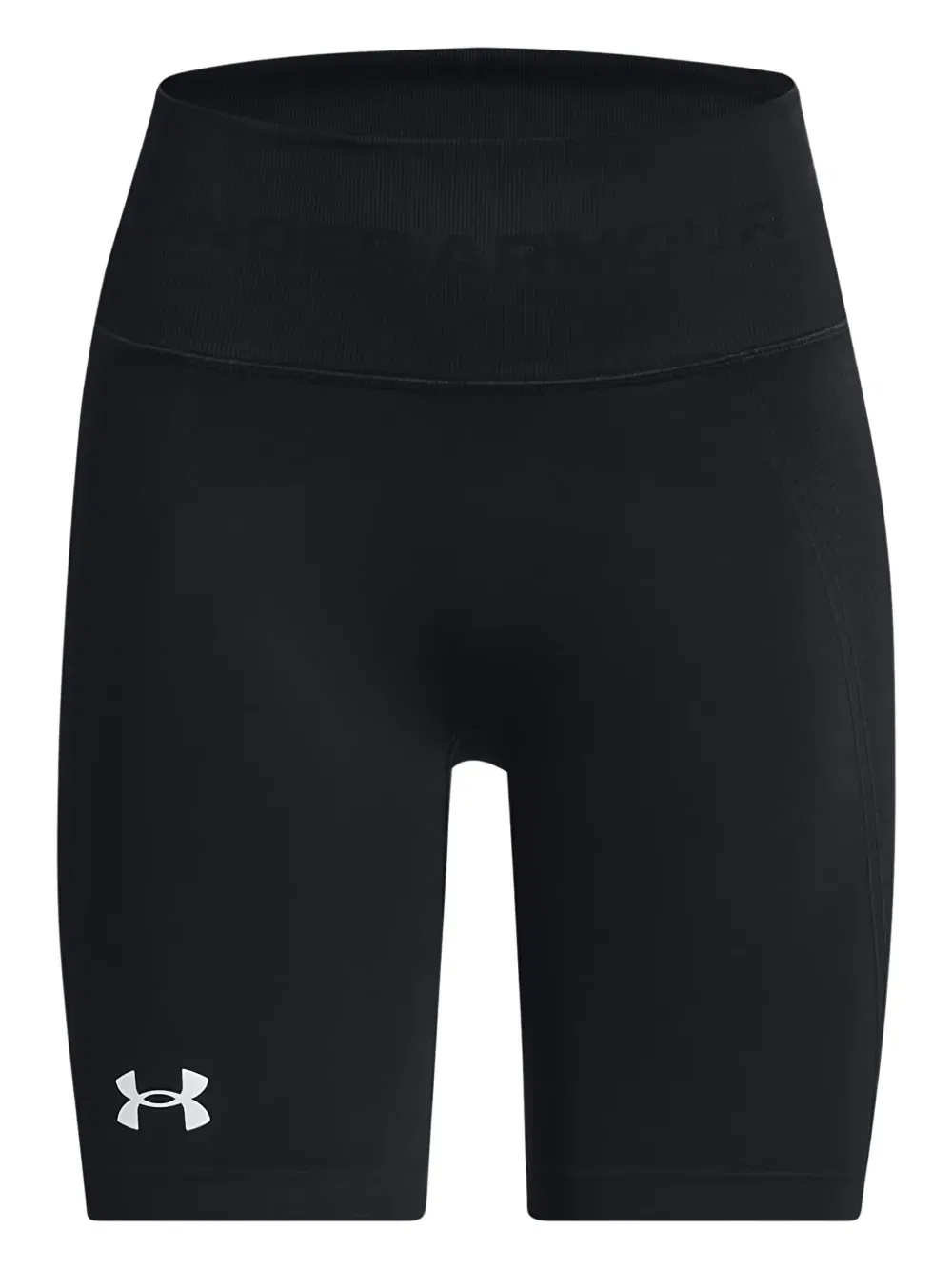 elasticated-waistband logo shorts