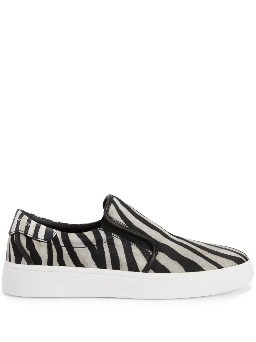 GZ94 zebra-print slip-on sneakers