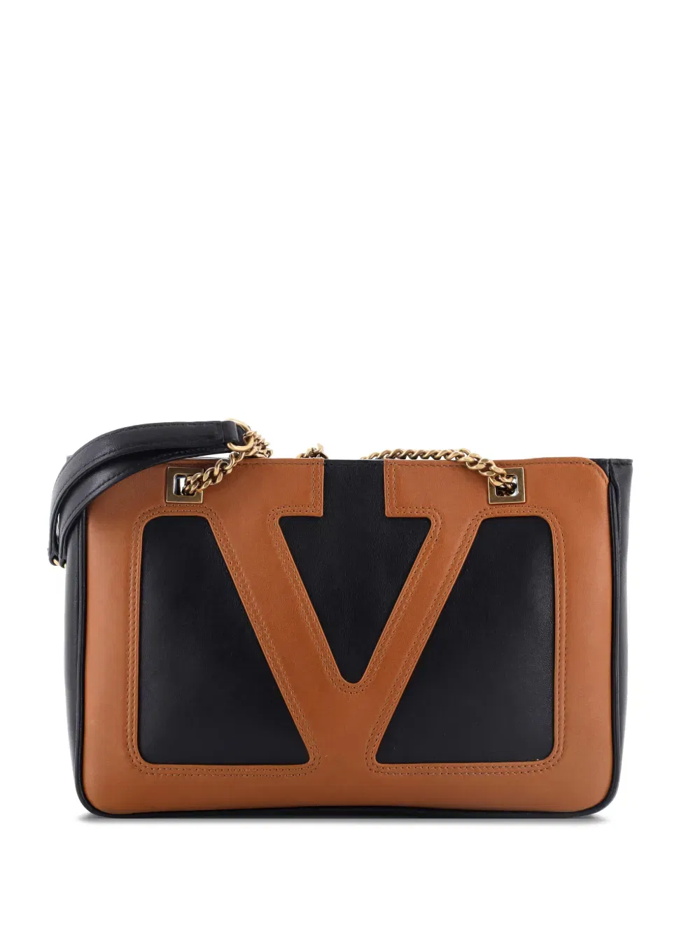 Viva Superstar Chain Leather Small tote bag