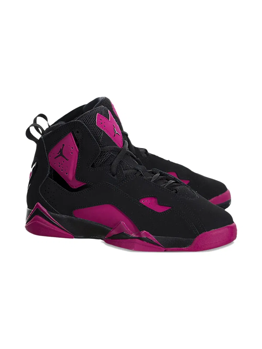 Air Jordan True Flight "Black/Fuchsia" sneakers