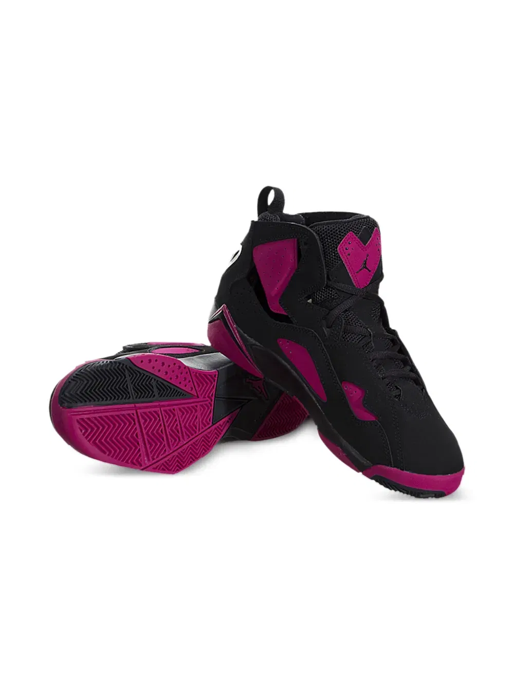 Air Jordan True Flight "Black/Fuchsia" sneakers