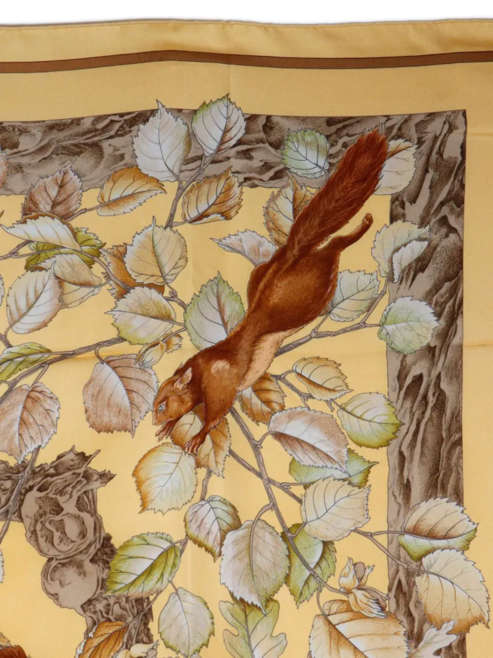20th Century Casse Noisette Silk Scarf 90 scarves