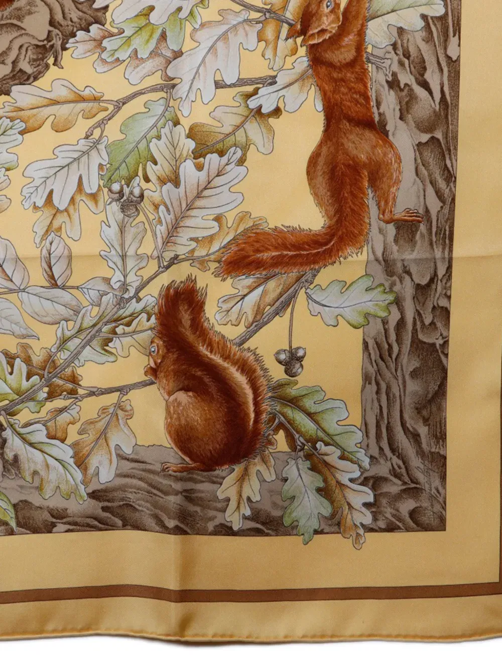 20th Century Casse Noisette Silk Scarf 90 scarves