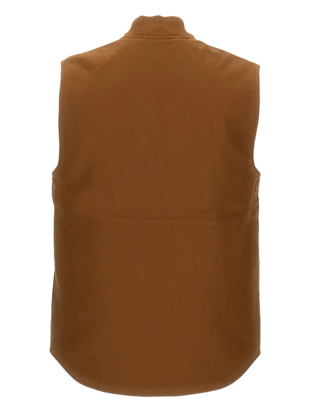 cotton zip-up gilet