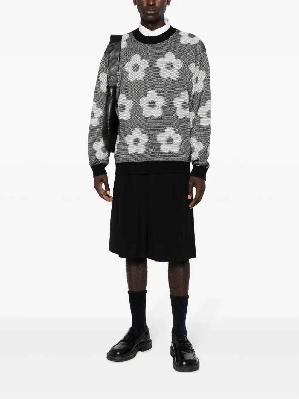 Flower Spot cotton sweatshirt