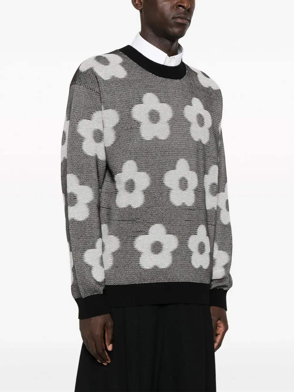 Flower Spot cotton sweatshirt