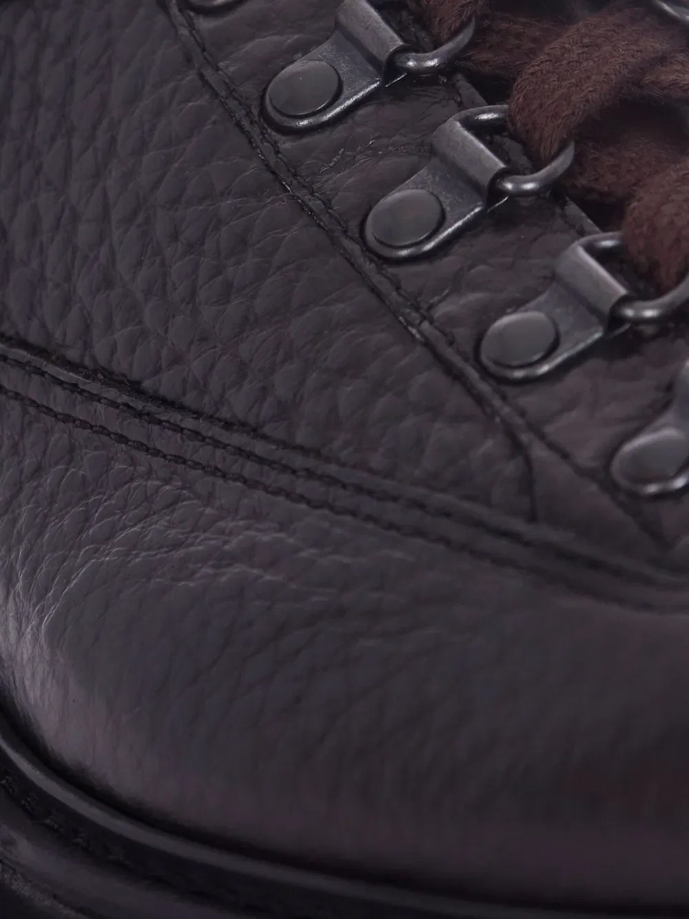 textured lace-up shoes