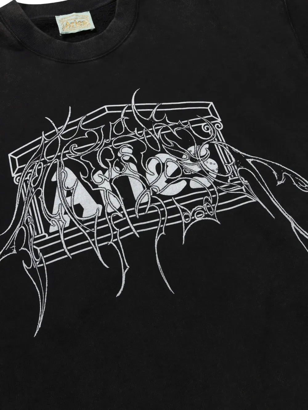 spider-web sweatshirt